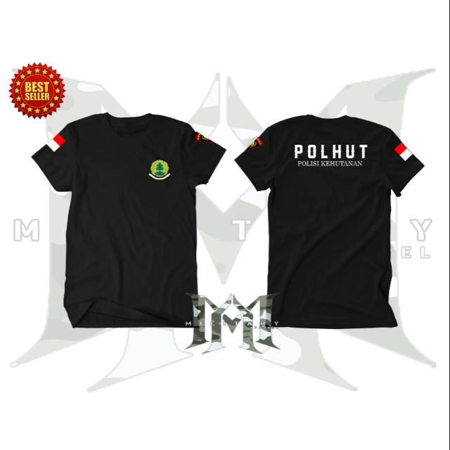 Kaos Baju T Shirt Polhut Polisi Kehutanan Lazada Indonesia
