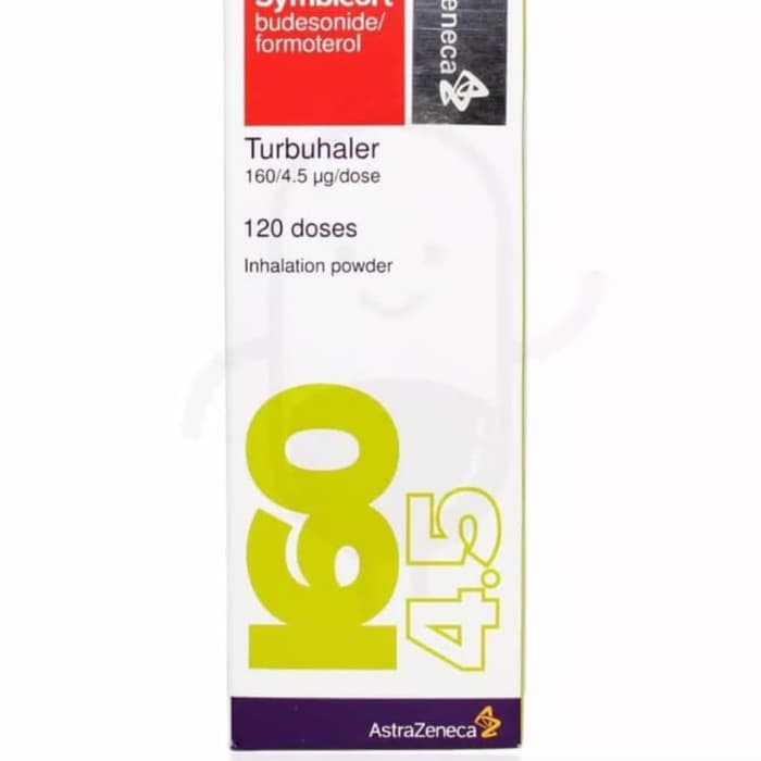 Symbicort 160 4.5 Mcg 120 Dosis - Obat Asma Untuk Dewasa