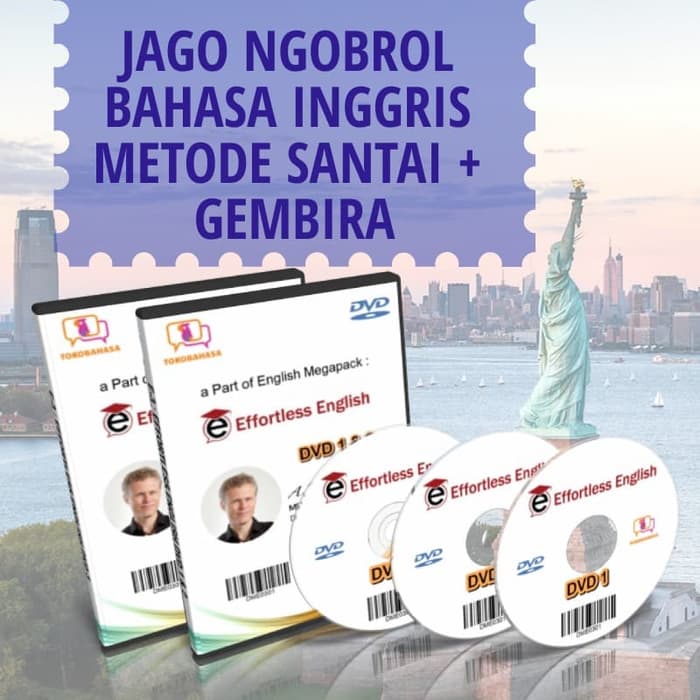 E3 Aj Hoge 39 S Effortless English Jago Ngobrol Bahasa Inggris Metode Santai Gembira 3 Dvd Lazada Indonesia