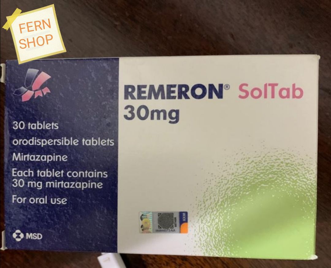 REMERON SOLTAB 30mg Isi 30 Tablets Obat Depresi Lazada Indonesia