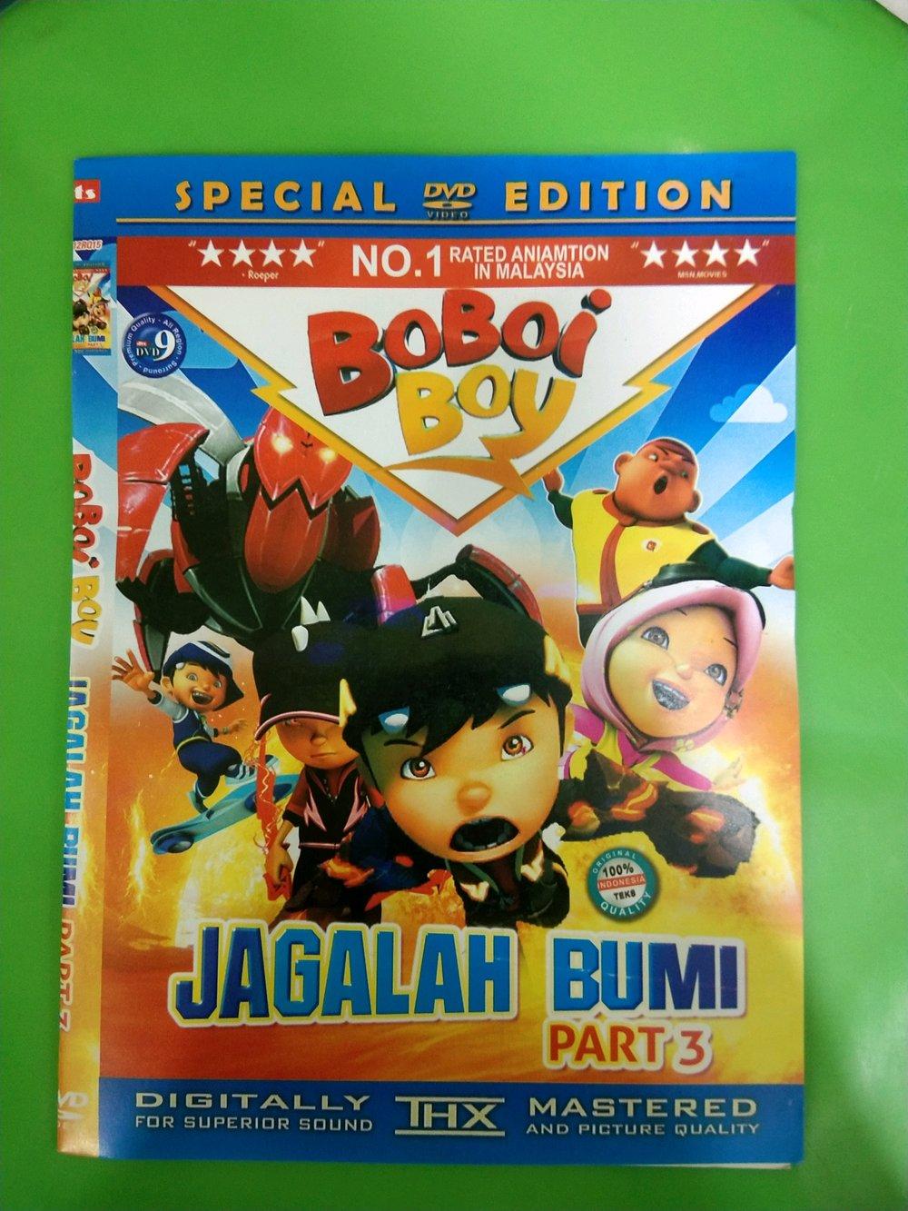 KASET TERLARIS Dvd Film Anak Animasi Kartun Boboiboy Lazada Indonesia