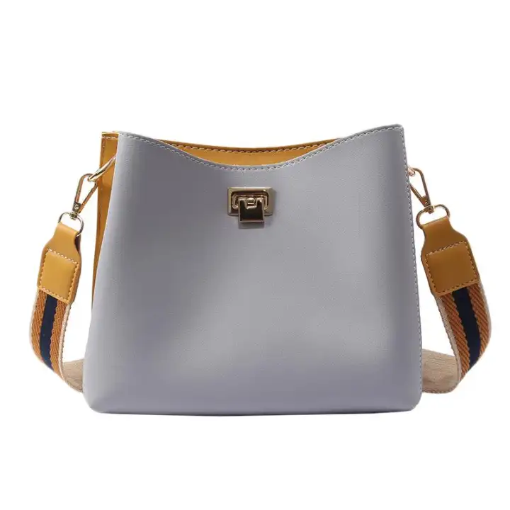 leather crossbody bag with wide strap