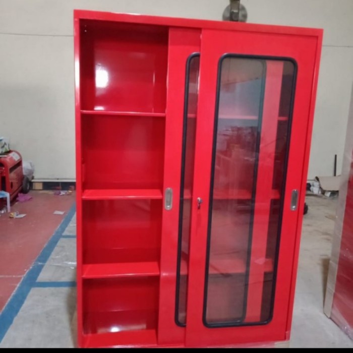 Lemari Safety Pemadam / Fire Safety Cabinet / Lemari APD Sliding door ...
