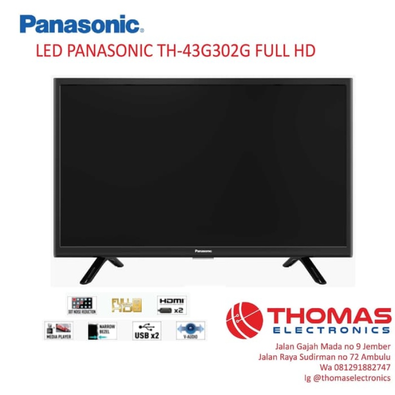 LED TV PANASONIC TH-43G302G FULL HD