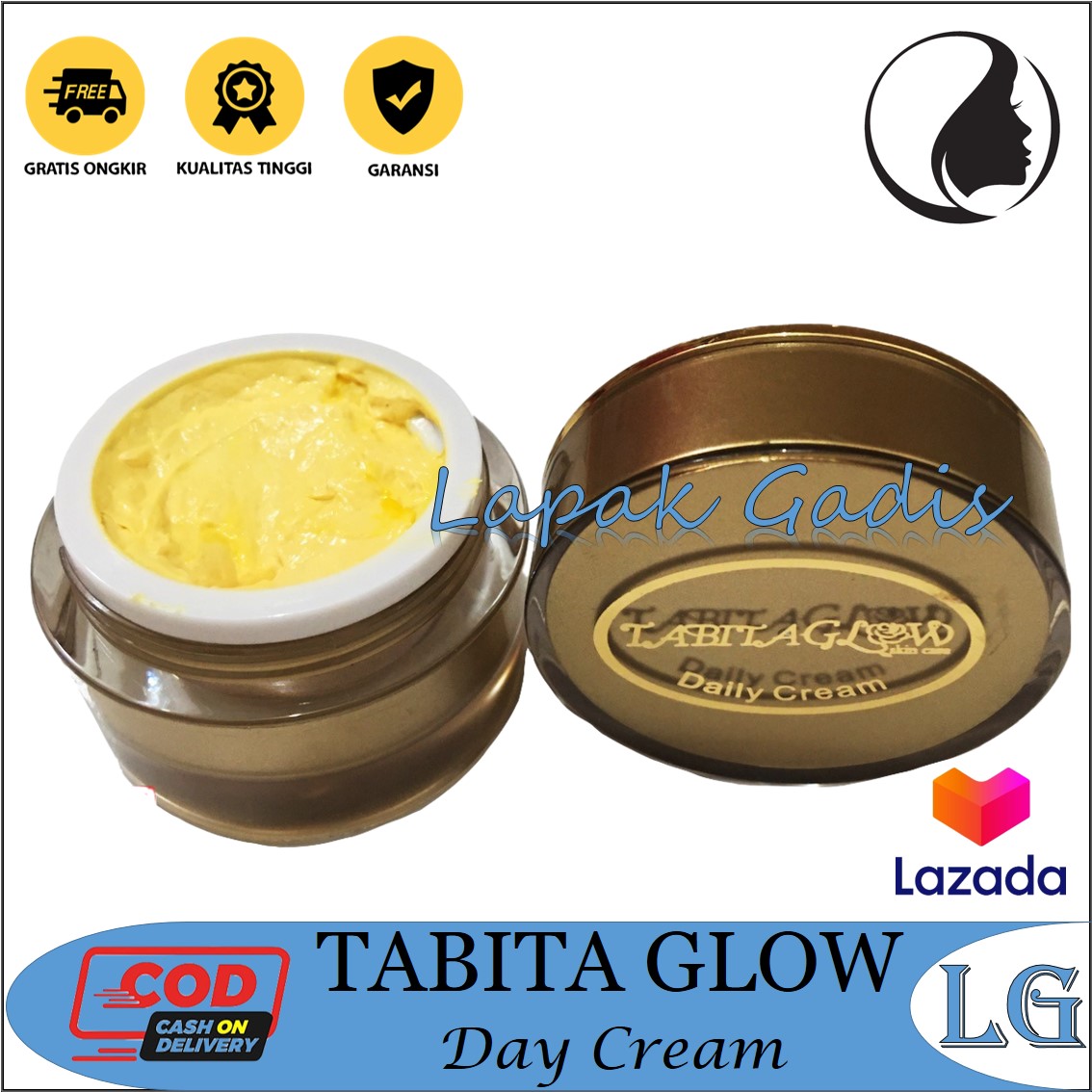 LAPAK GADIS Tabita Glow Kecil Day Cream 20 Gr / Krim Siang / Krim ...