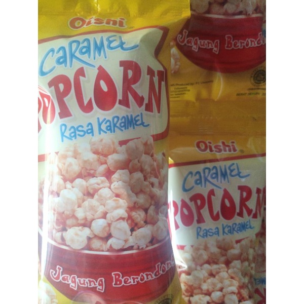 Oishi caramel popcorn isi 10 Lazada Indonesia