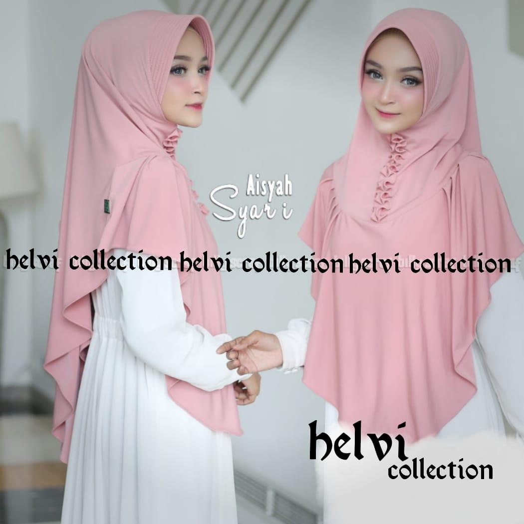 Hijab/Jilbab Instan Model Bergo terbaru termurah dan Terlaris / Kerudung Wanita rempel aisyah syari terbaru /artha_jaya