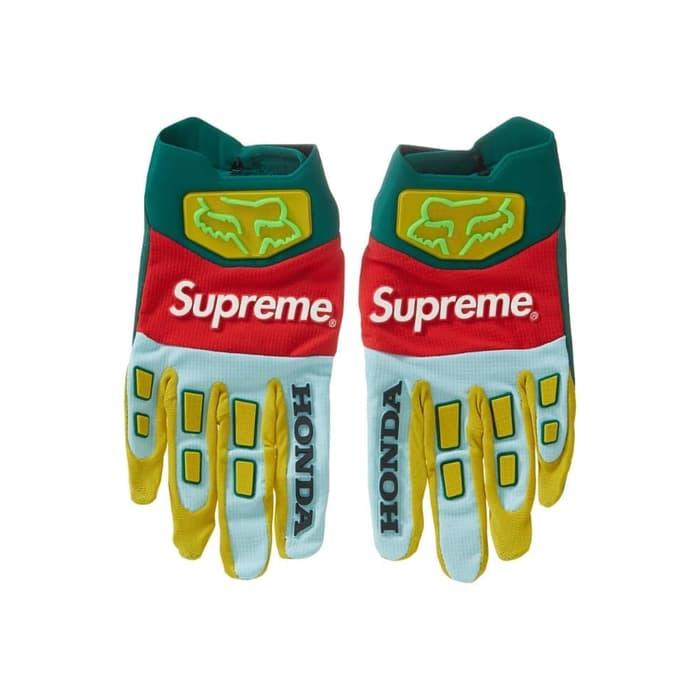 supreme x fox gloves