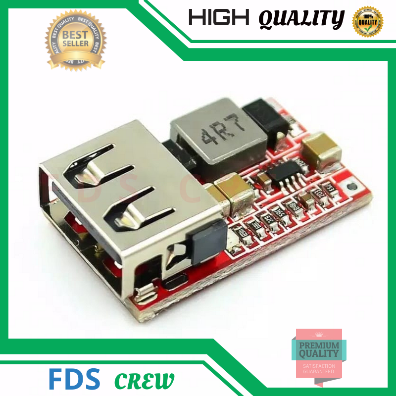 MODUL CHARGER HP Dari Aki Motor Mobil 12V-24V To 5V 3A | Lazada Indonesia