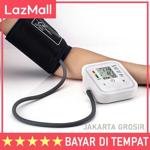 Pengukur Tekanan Darah Sphygmomanometer with Voice / Alat Cek Tes Ukur Tekanan Darah / Tensimeter Digital / Alat Pengukur Tensi Darah Digital Murah