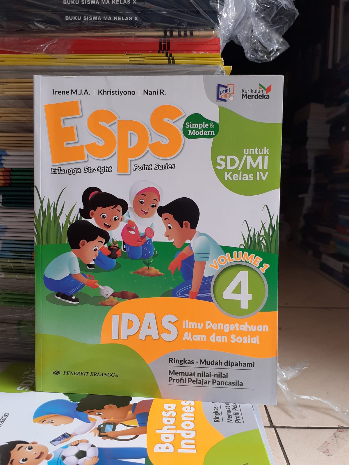 Buku ESPS IPAS Ilmu Pengetahuan Alam Dan Sosial Jilid 4 Volume 1 Untuk ...