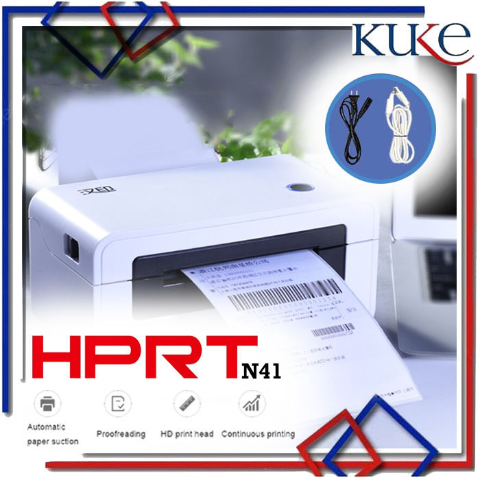 KUKE Printer Label / Printer Barcode / Printer HPRT N41 / Printer Thermal Lazada Indonesia