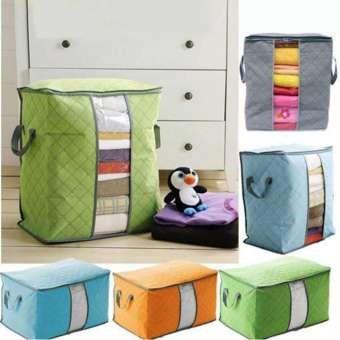 TRAVELBUDDY Storage Box Organizer Bag / Tempat Penyimpanan Baju Pakaian Selimut Bed Cover Serbaguna