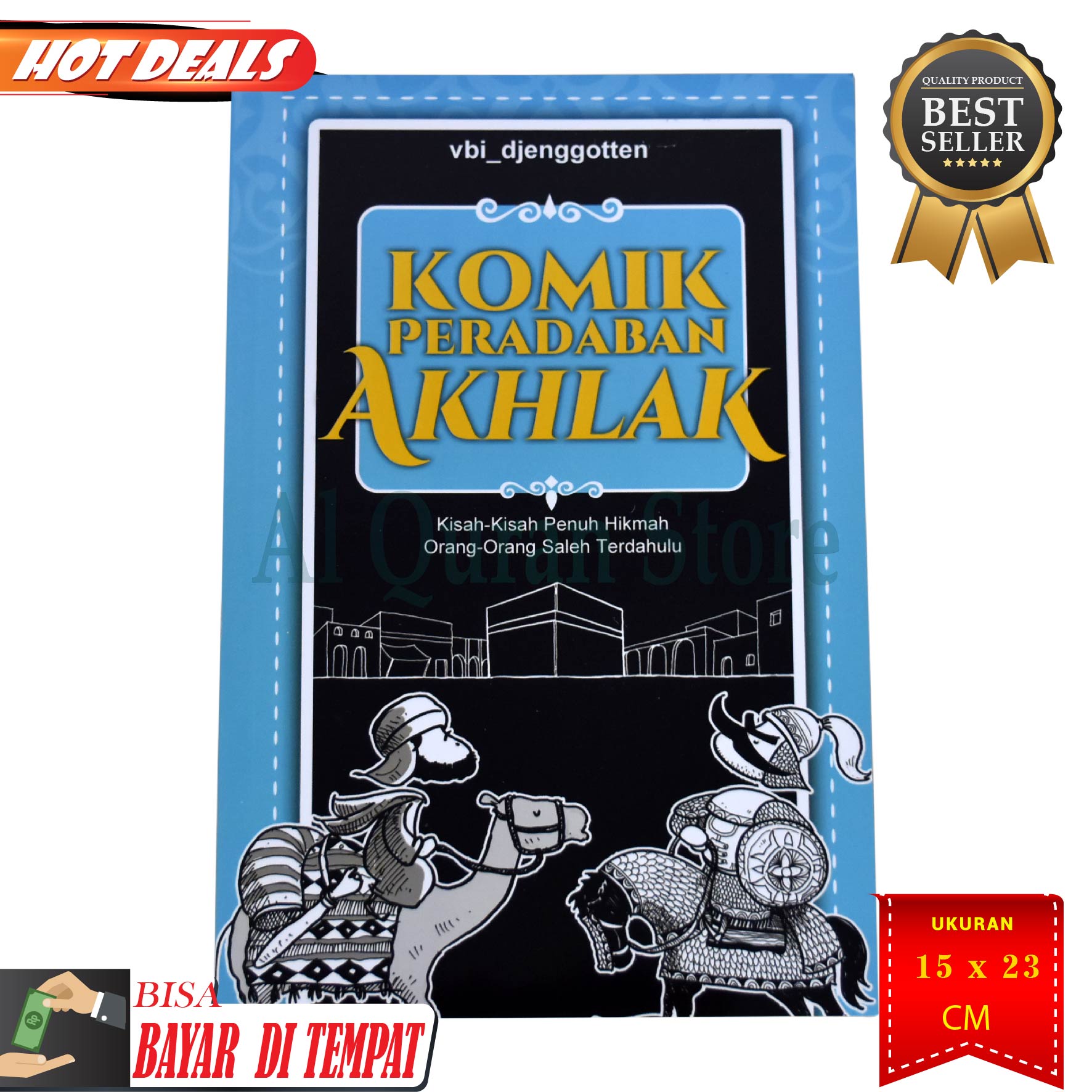 Bisa BAYAR DITEMPAT - Buku Komik Islam Peradaban Akhlak 1 - vbi ...
