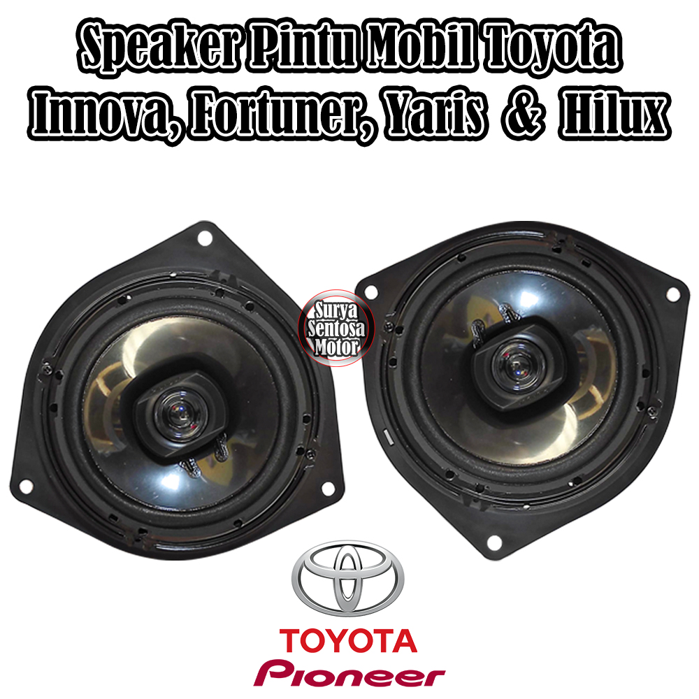 Speaker Pintu Mobil Toyota Innova Yaris Fortuner Hilux Pioneer PNP