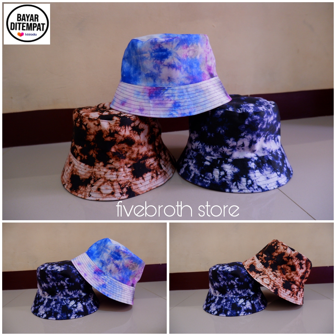 topi bucket lazada