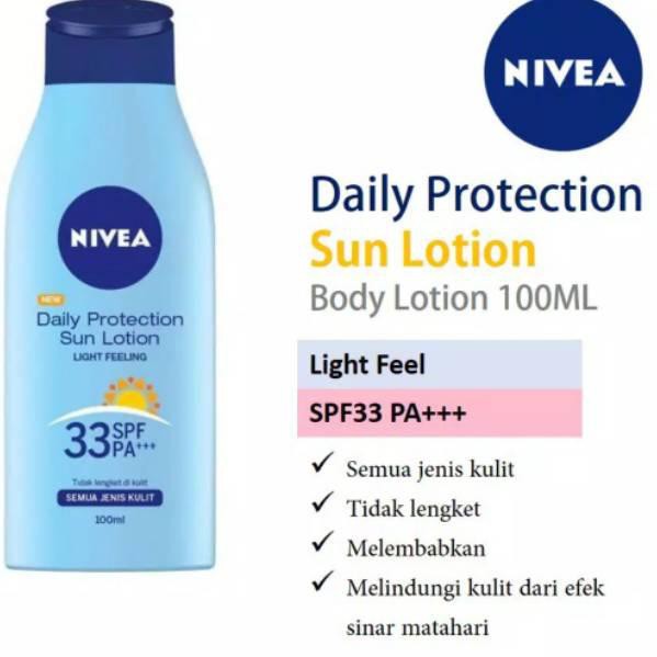 daily protection sun lotion