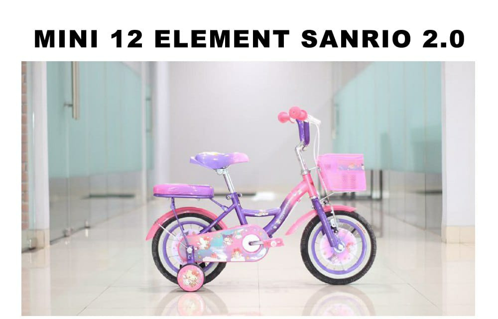 SEPEDA MINI 12 ELEMENT SANRIO 2.0 | Lazada Indonesia