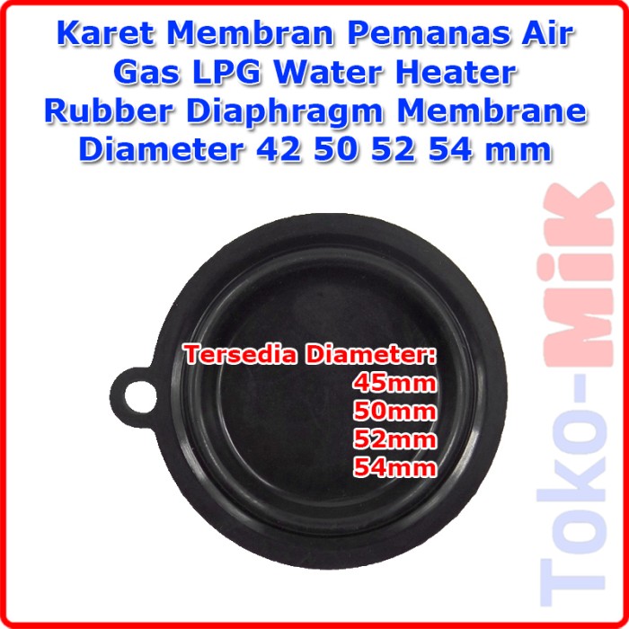 Karet Membran Pemanas Air Gas Water Heater Rubber Diaphragm Membrane |  Lazada Indonesia