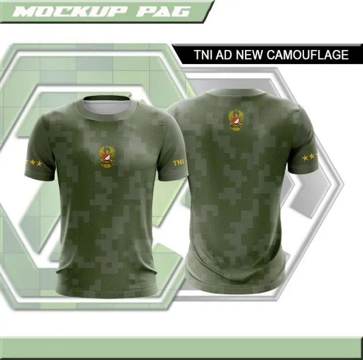 Download Jersey Tni Ad New Camouflage Pdh Lazada Indonesia