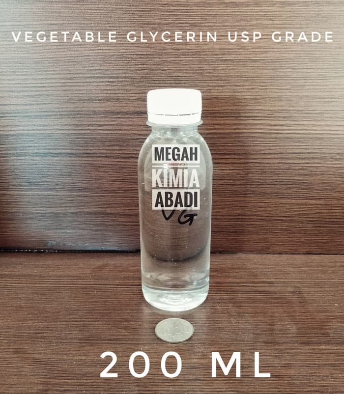 VG USP Grade / Vegetable Gliserin / Vegetable Glycerin / 200 ML