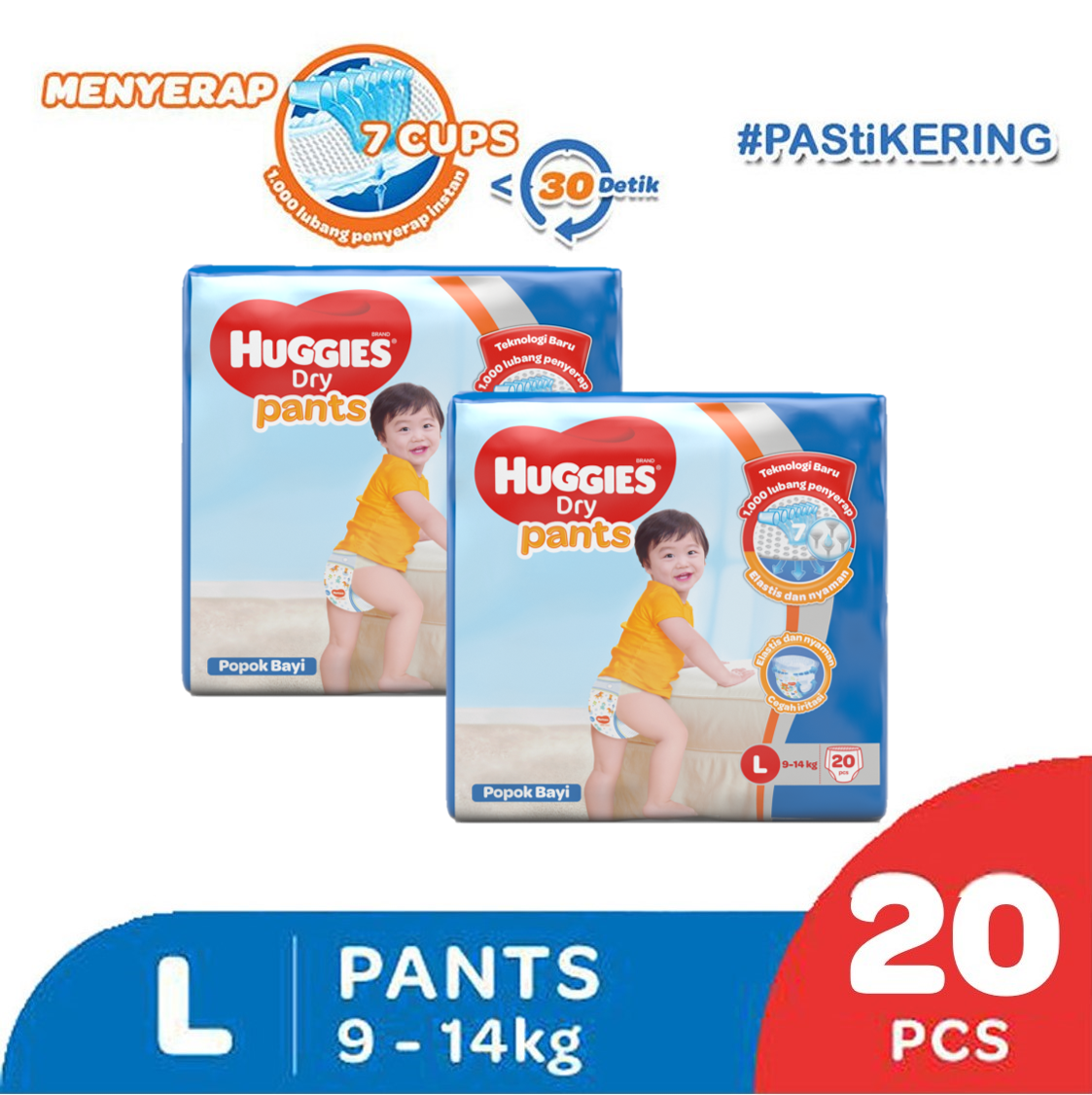 harga huggies dry diapers