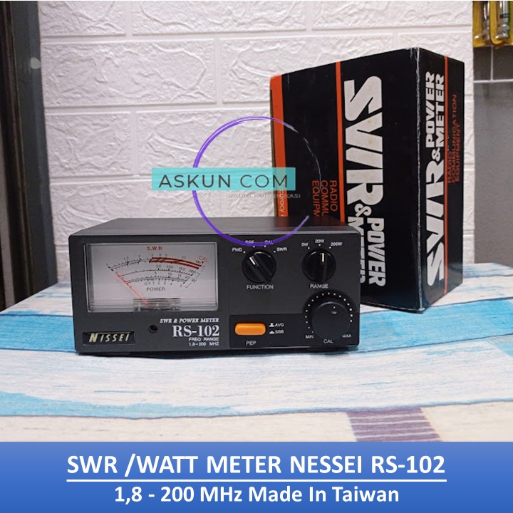 SWR /WATT METER NISSEI RS-102 NEW | Lazada Indonesia
