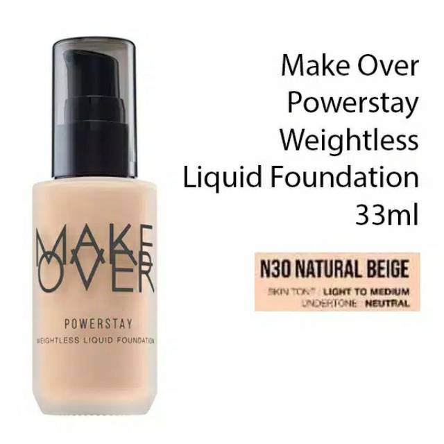 makeover weightless liquid foundation