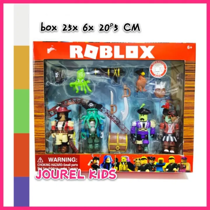 Promo Eksklusif Mainan Roblox Action Figure Set Game Lego Brick Minecraft Limited Lazada Indonesia - mainan roblox