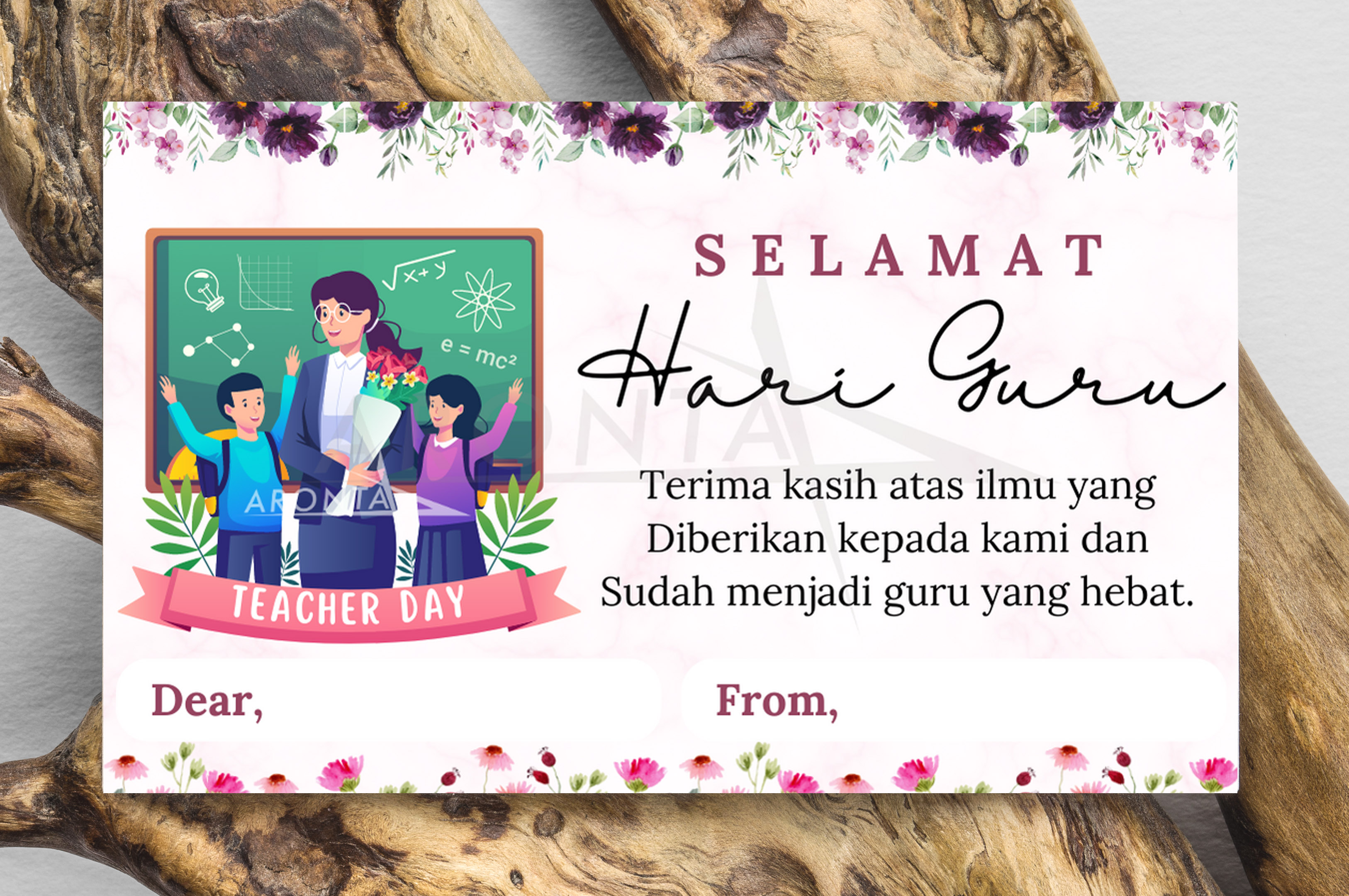 (TERMURAH) Kartu Ucapan Hari Guru / Teacher's Day Card/ Kartu Ucapan