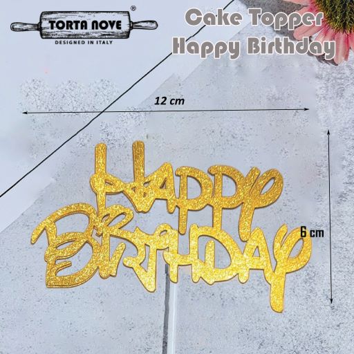 Cod Cake Topper Happy Birthday Cake Topper Kertas Pack Isi