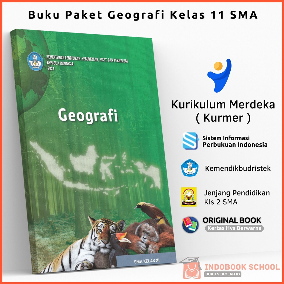 Buku Paket Pelajaran Geografi Siswa Kelas 11 Sma Kurikulum Merdeka ...