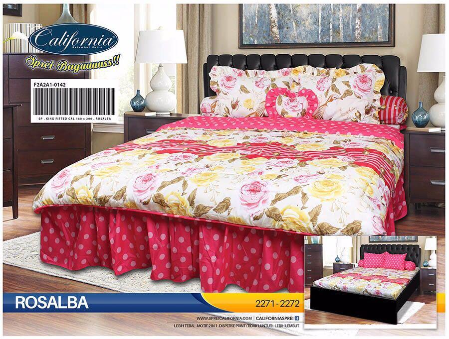 California - Bed Cover King set Rosalba