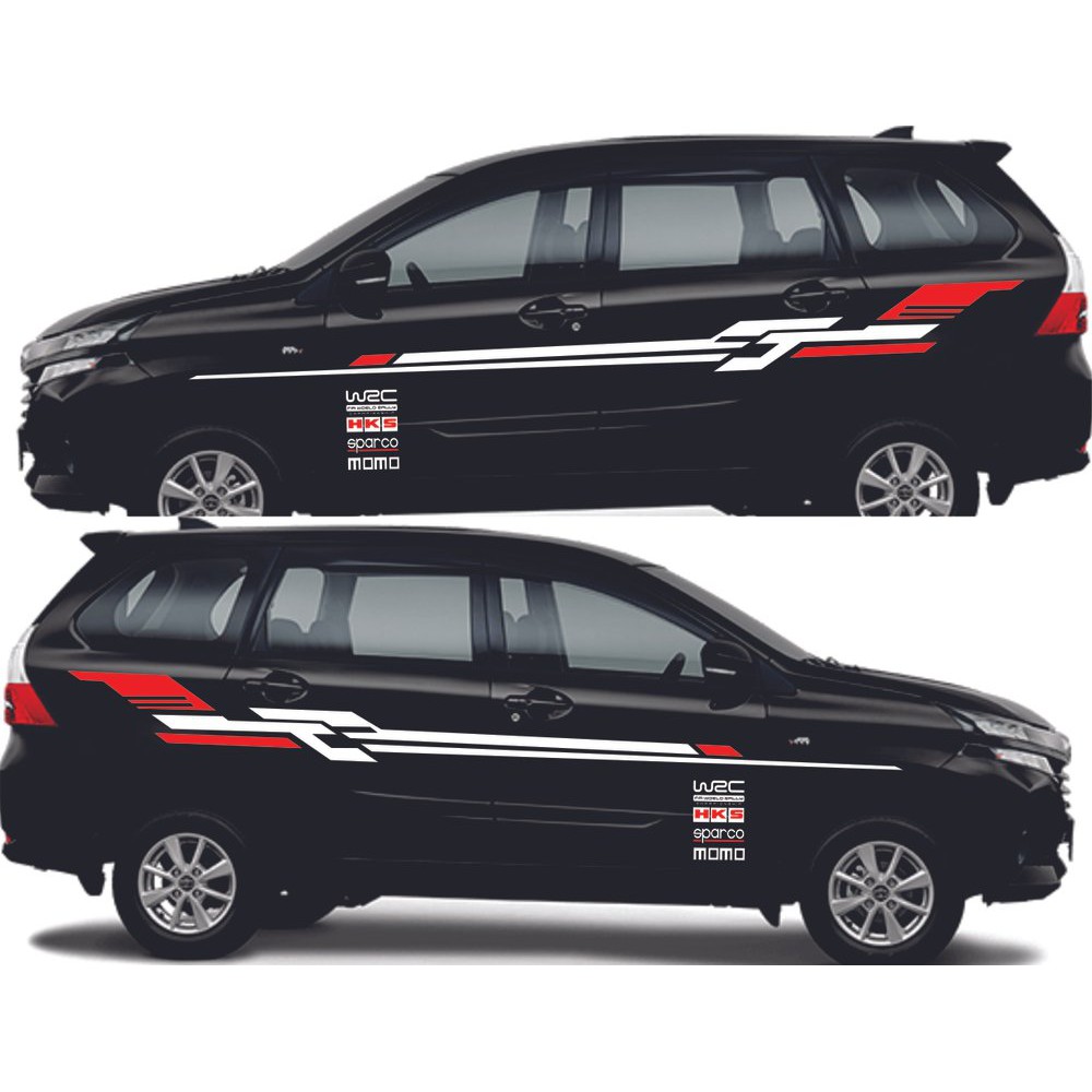 Terbaru Stiker Mobil Avanza Stiker List Body Mobil Avanza Xenia Ertiga Sedan Calya Brio Isuzu Civic Lazada Indonesia