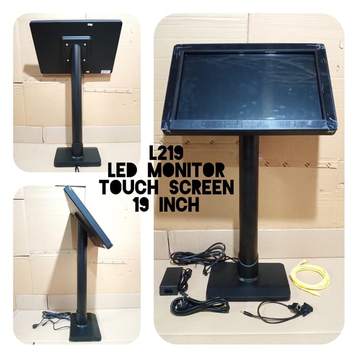 monitor touchscreen komputer 19 inch layar sentuh dvd karaoke geisler kjb  touch screen | Lazada Indonesia