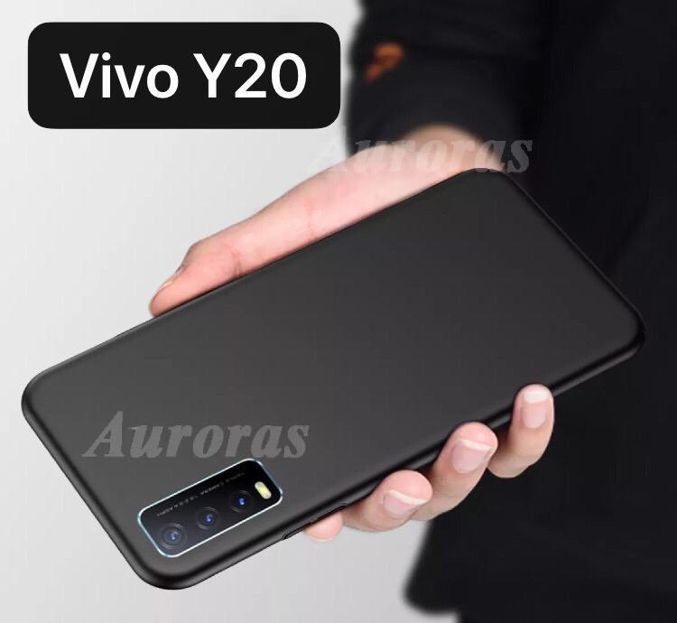 Case Vivo V20 V20 Se Y20 Y20i Cover Black Silikon Casing Handphone Soft Case Lazada Indonesia