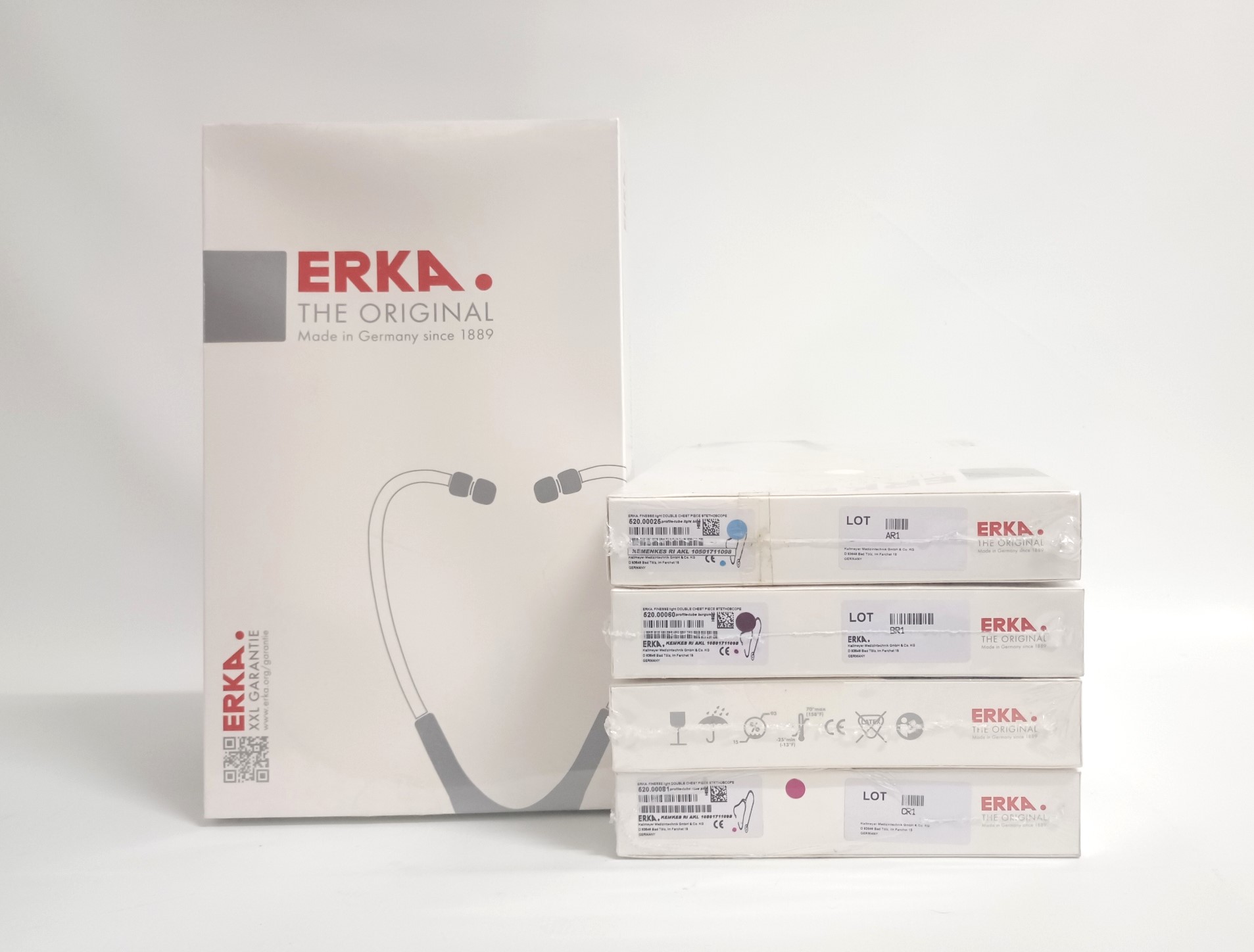 Stetoskop Erka Finesse Dewasa 520/ Erka Stethoscope Finesse Light