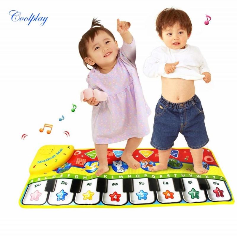 Coolplay 70X27 Cm Thảm Đàn Piano Cho Bé Thảm Âm Nhạc Trẻ Sơ Sinh Trẻ Em Chạm Vào Chơi Trò Chơi Âm Nhạc Tấm Thảm Đồ Chơi Giáo Dục}