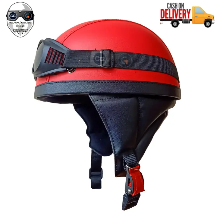 Helm Retro Millenial Helm Retro Chips Merah Helm Bogo Chips Helm Club Classic Helm Termurah Helm Retro Klasik Lazada Indonesia