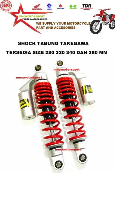 Shock Belakang Tabung Rx King 320 Mm Takegawa Lazada Indonesia