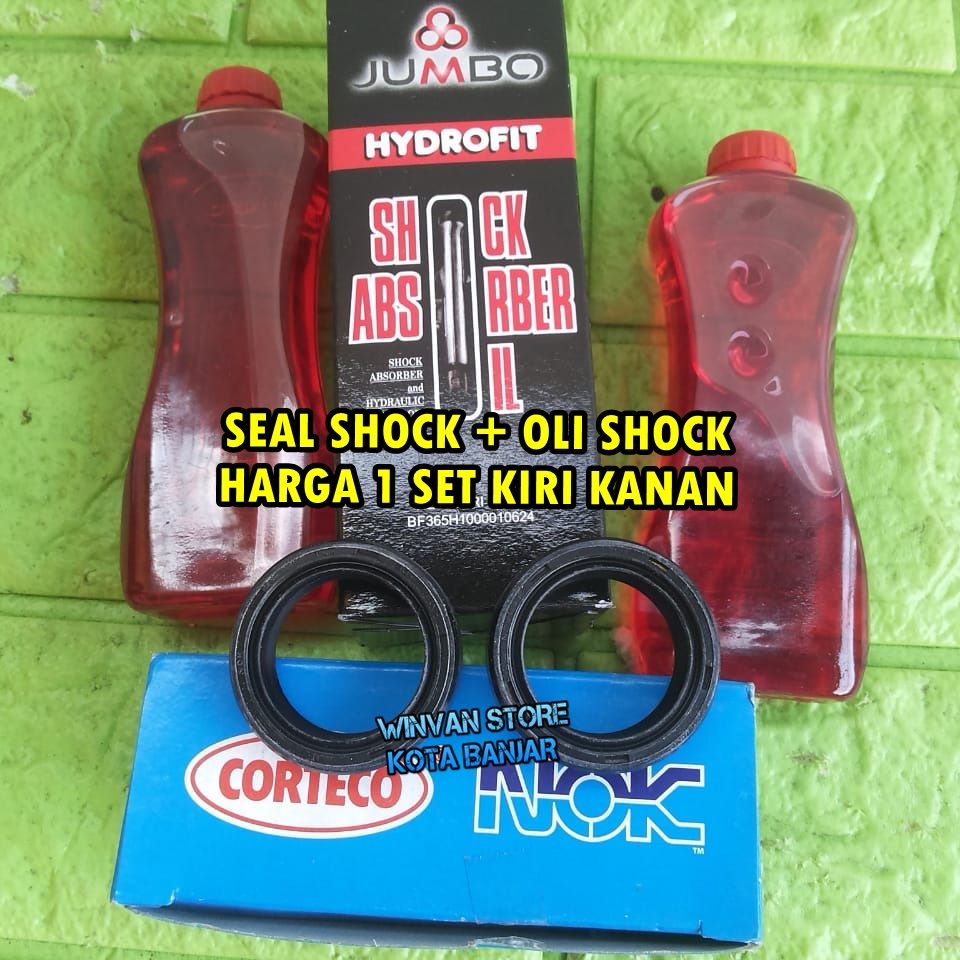 Seal Shock A100 sil shok breker depan Kiri kanan Suzuki A100 A100X 1 set Lazada Indonesia
