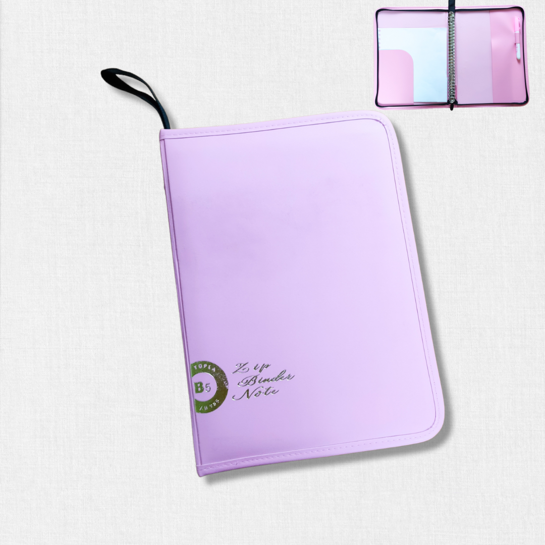 Topla Binder Kuliah Aesthetic B5 26 Ring Notebook Polos Aesthetic ...