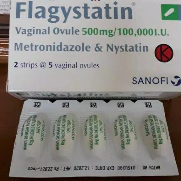 flagystatin vaginal / box 10 supp