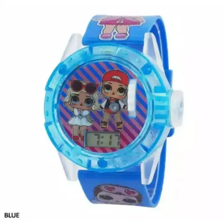 Jam Tangan Anak Lol Laser 6 Gambar Proyektor Lampu Laser Melodi Karakter Jam Tangan Anak Lucu Bangat Jam Tangan Lagi Trand Terbaru Lazada Indonesia