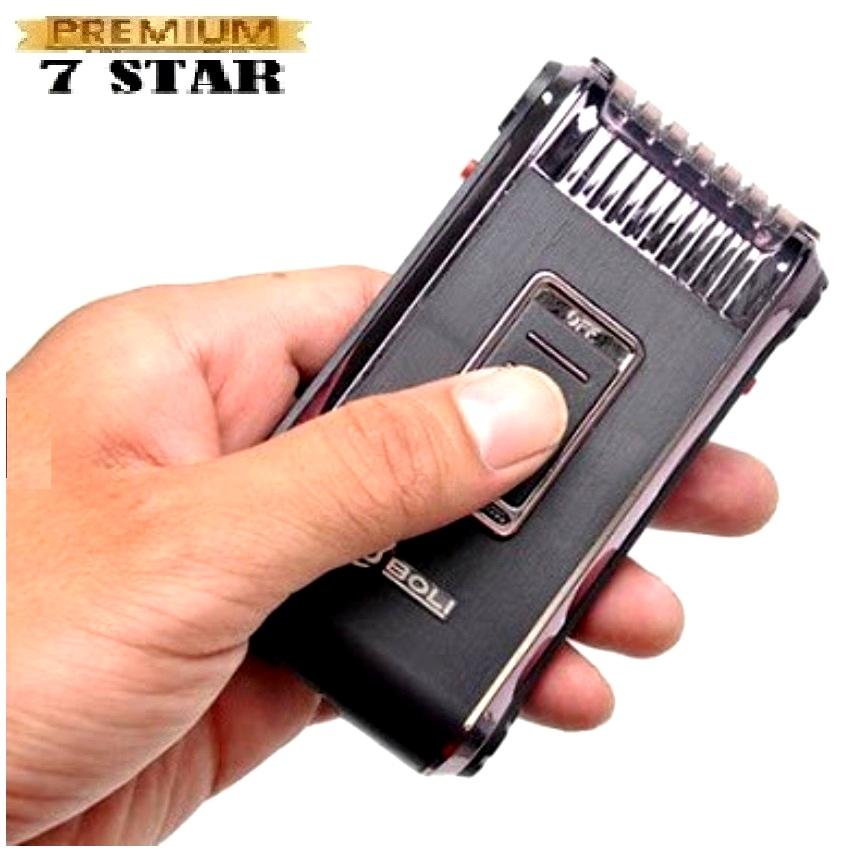 Boli Razor Alat Cukur Bulu Rambut Kumis Jenggot Shaver Rechargeable 7STAR - Alat Cukur Boly Jenggot Dan Kumis Premium