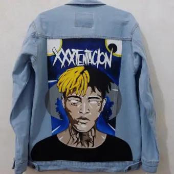 jaket denim custom