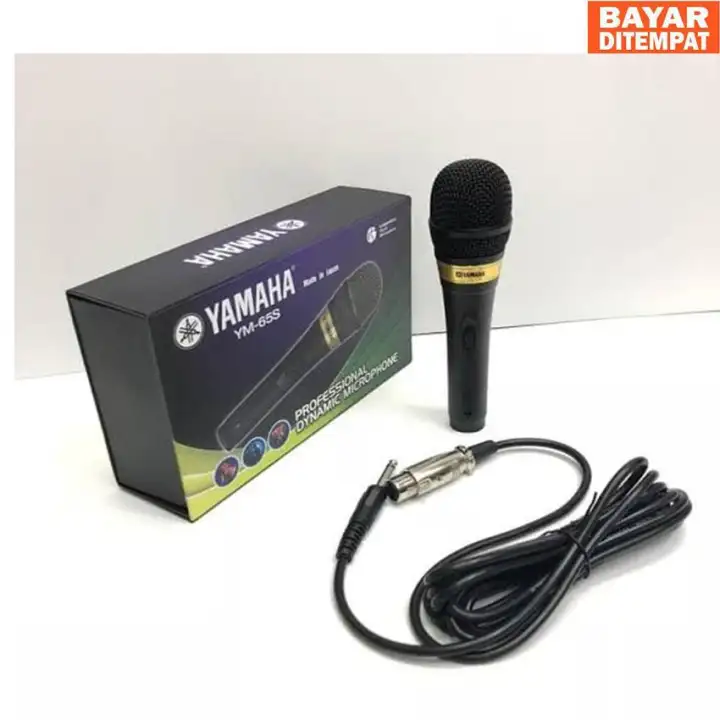 Mic Kabel Yamaha Ym 65 S Microphone Kabel Terbaik Di Kelasnya Lazada Indonesia