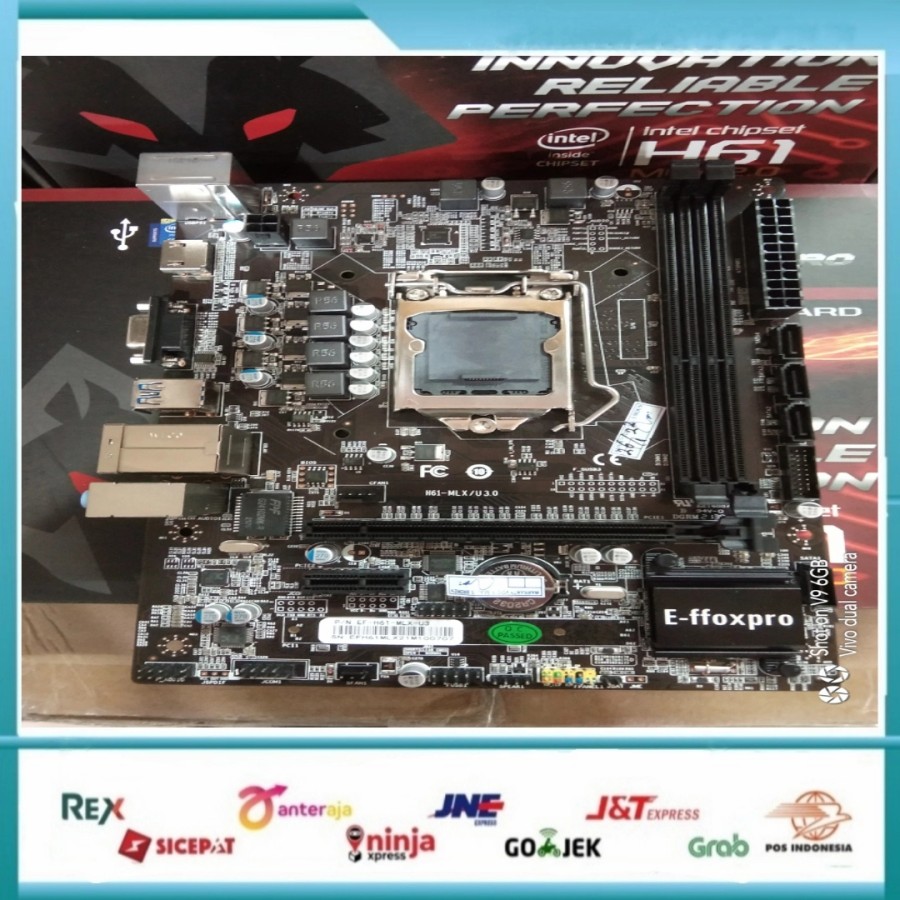 Asus H61 H61 Mlx Mainboard H61 1155 Asus P8h61 Mlx
