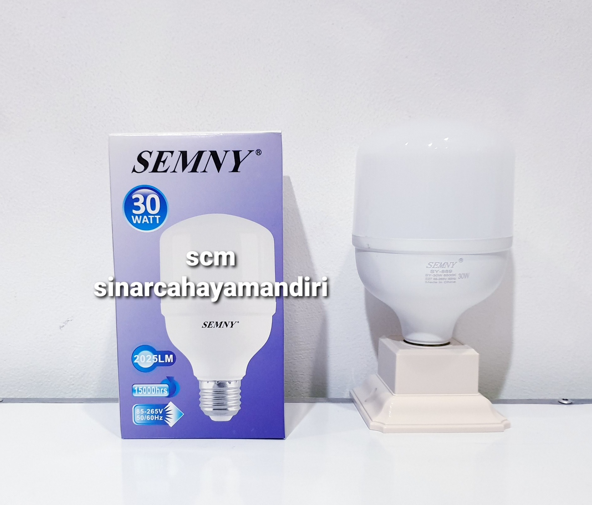 LAMPU LED SEMNY 30 WATT Bohlam Led Putih 30W - Lazada | Lazada 