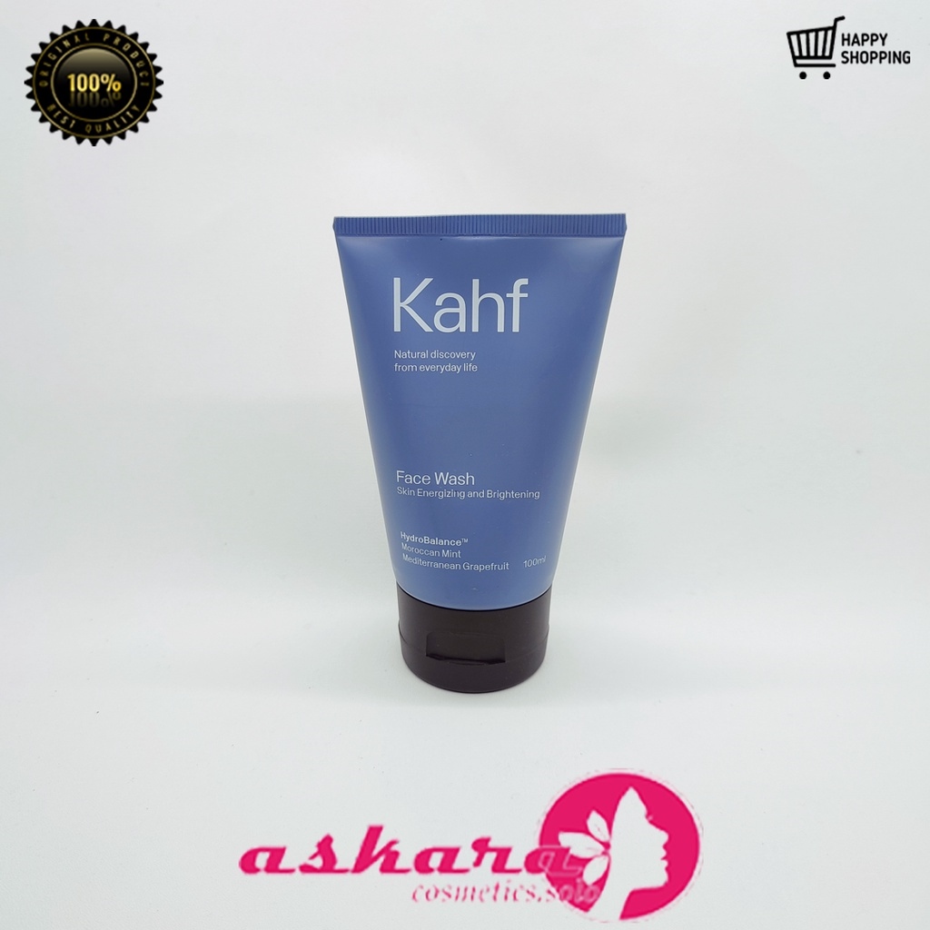 ¤ Kahf Men Face Wash 100ml /Kahf Sabun Cuci Muka / Kahf Face Scrub